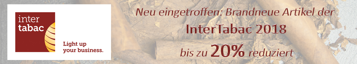 InterTabac 2018 Neuheiten