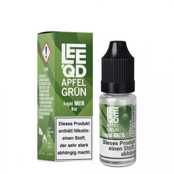 LEEQD E-Liquid "Fruit Apfel grün" 10 ml 