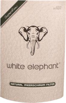 White Elephant Natur-Meerschaumfilter 250 Stück 
