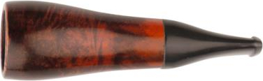 Zigarrenspitze Bruyere orange/black 18mm 