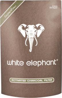 White Elephant Aktivkohlefilter Superflow 250 Stück 