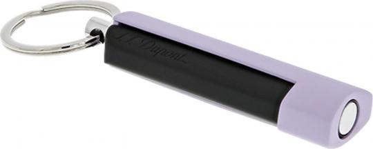 DUPONT Zigarrenbohrer Purple matt schwarz 003262K 8 mm Schnitt 