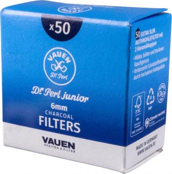 Dr. Perl junior Aktivkohlefilter 6mm 50 Stück 