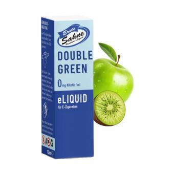 Erste Sahne " Double Green " Deutsches E-Zigaretten Liquid 10 ml 