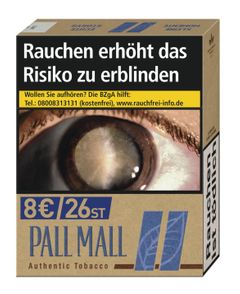 Pall Mall Authentic Blue XXL Zigaretten 