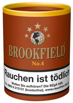 Brookfield No.4 Dose Pfeifentabak 