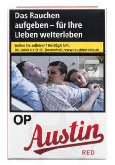 Austin Red Original Pack Zigaretten 