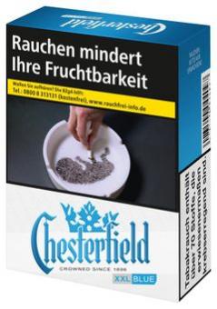 Chesterfield Blue XL-Box Zigaretten 