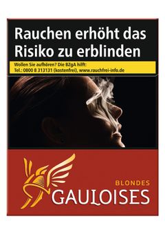 Gauloises Blondes Rot Zigaretten 10,00€ 