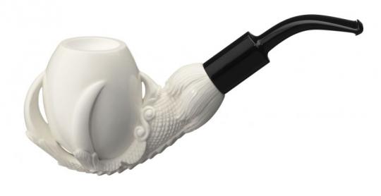 Meerschaumpfeife Kralle glatt 