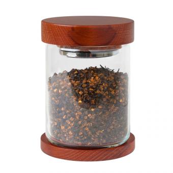 Tabakropf Glas/Rotbuche für 200 g 
