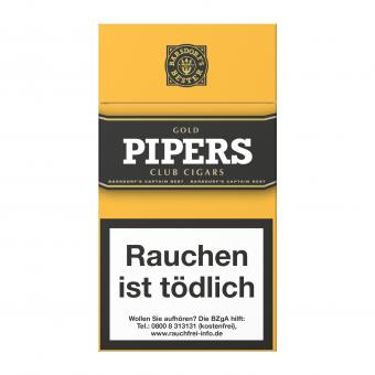 Pipers Little Cigars Gold 
