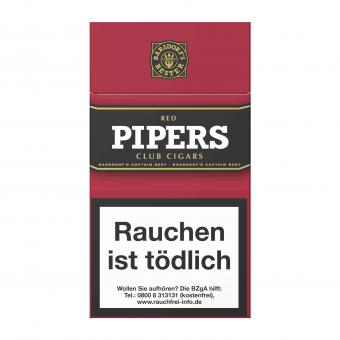 Pipers Little Cigars Red 