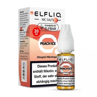 ELFBAR Elfliq Nikotinsalzliquid Peach Ice 