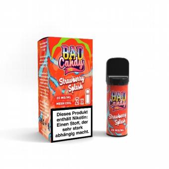 E-Liquidpod BAD CANDY Strawberry Splash 20 mg 2 Pods 