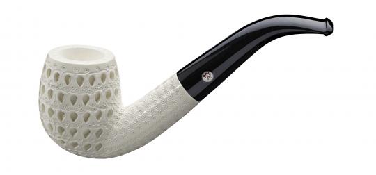 Meerschaum Pfeife Large graviert Bent 