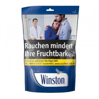 Winston Volumen Tobacco Blue Zip Bag 