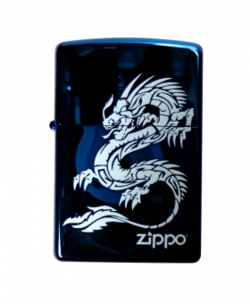 Zippo Dragon Sapphire blue 