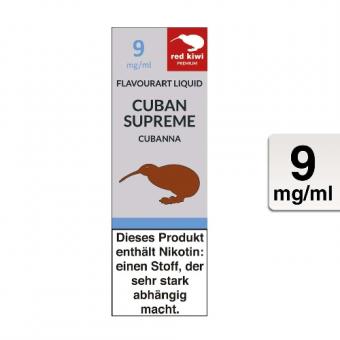 Red Kiwi FlavourArt "Cupan Supreme-Cubana" eLiquid 9 mg/ml