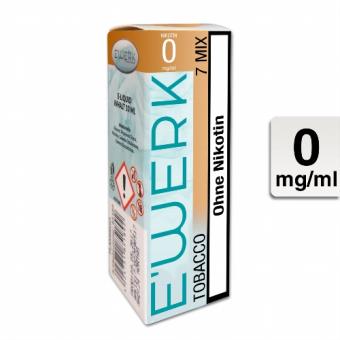 E-Werk "Tobacco 7 Mix" - eLiquid 