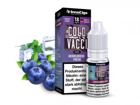 InnoCigs Cold Vacci Heidelbeere-Fresh Aroma - Liquid 10 ml 