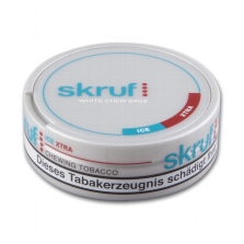 SKRUF Ice Xtra White Kautabak 
