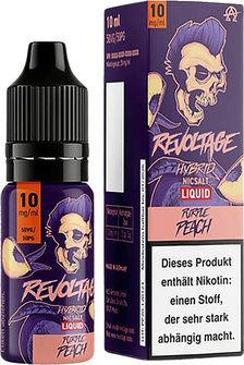 Revoltage Purple Peach E-Liquid lila Pfirsich mit Kühlung 