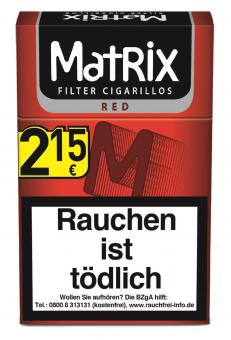 Matrix Red Eco Cigarillos Naturdeckblatt 