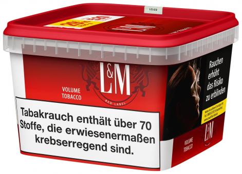 L&M Volume Tobacco Red Mega Box  129g 