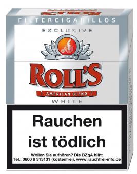Roll's Exclusiv White Naturdeckblatt 