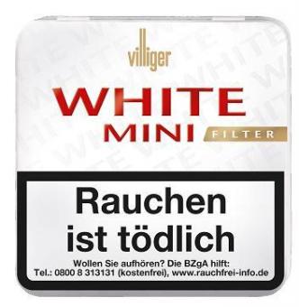 Villiger White Mini Sumatra Filter 