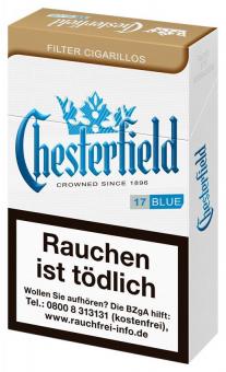 Chesterfield Blue King Size Filter Cigarillos 