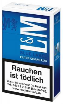 L&M Filter Cigarillos Tobacco Blue Label 