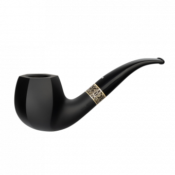 Vauen Jay 106 schwarz, glatt Pfeife 
