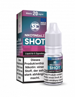 E-Liquid Nikotinssalzshot SC ohne Aroma 20 mg 