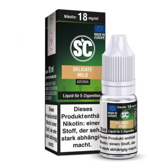SC "Delicate Mild Tabak" Liquid 5 x 10 ml 12 mg/ml