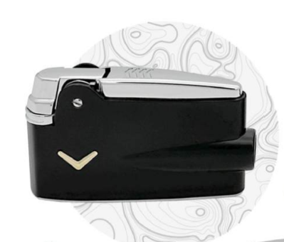 Ronson Mini Premier Varaflame Black 