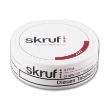 SKRUF Xtra White Kautabak 
