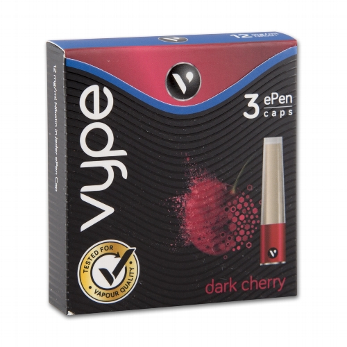 VYPE ePen Caps eLiquid Dark Cherry 6mg