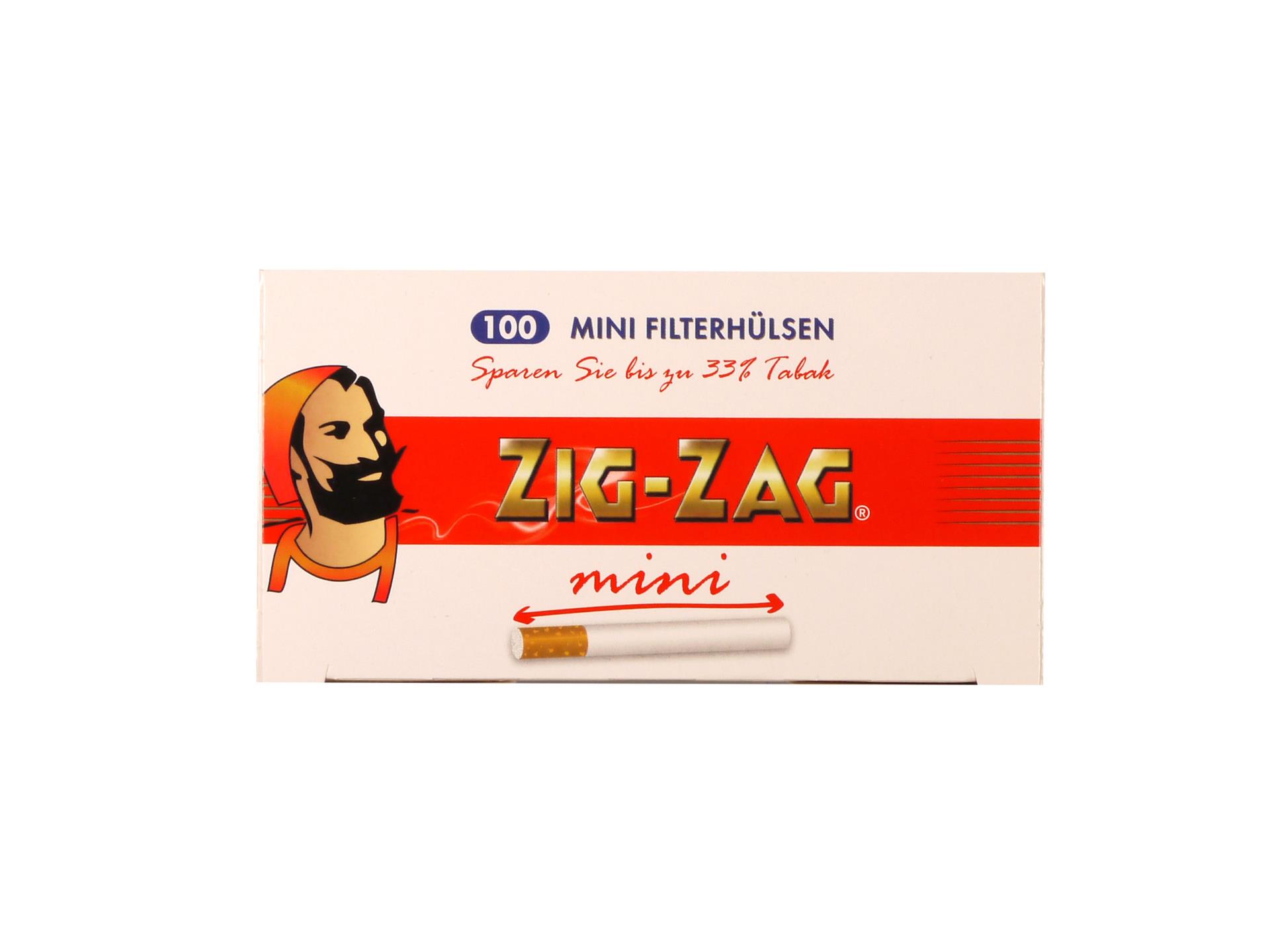 Hülsen, Filterhülsen, Zigarettenhülsen 500 5x100 ZIG-ZAG® mini
