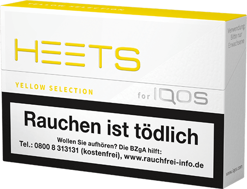 Zigarrenhaus Sturm, IQOS Heets Yellow Tobacco Sticks