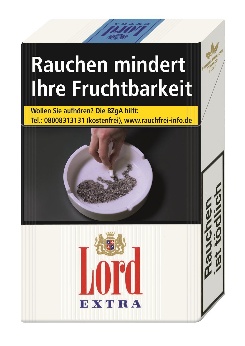 Zigarrenhaus Sturm, Lord Extra Zigaretten