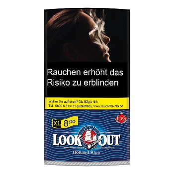 Look Out Holland Blue Pouch