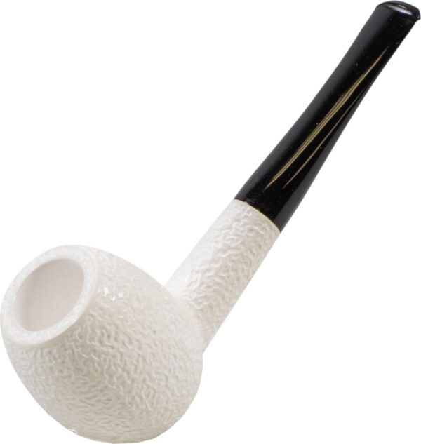 Meerschaum Pfeife Large" rustik Apple"