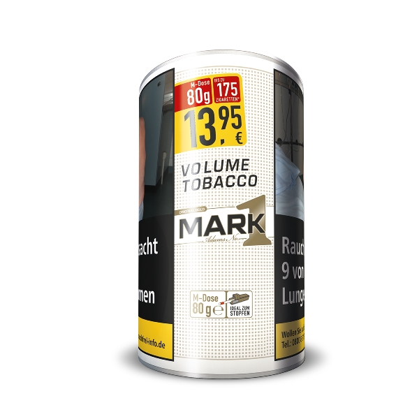 Mark Adams No. 1 Volumen Gold 80g