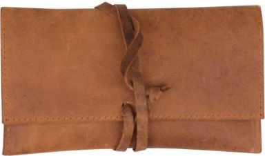 Drehertasche Leder braun antik
