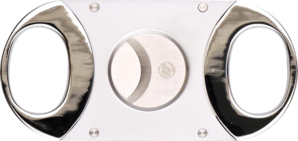Zigarrencutter chrom satin/chrom poliert