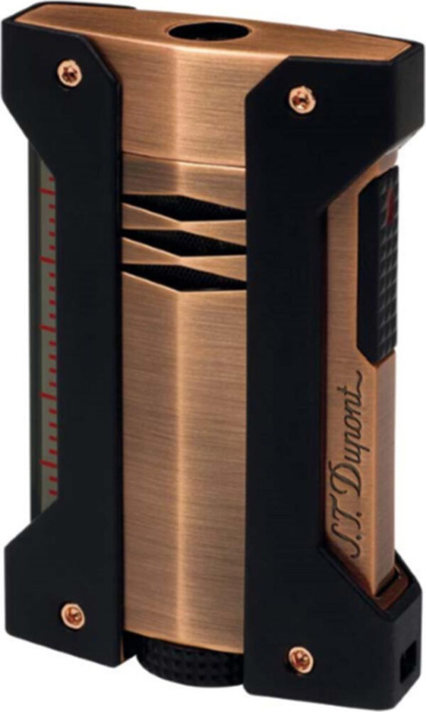 DUPONT DEFI EXTREME Vintage kupfer 021407 Jet Feuerzeug nicht gefüllt