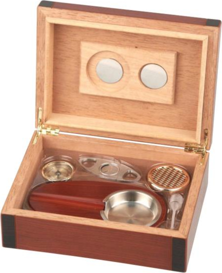 Humidor-Set Cherry 2-tone für ca. 25 Cigarren