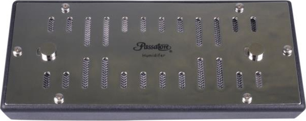 PASSATORE Polymerbefeuchter eckig chrom